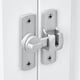 thumbnail image 4 of Cerradura aluminio 90/180° para puerta barn, plateado, 4 of 4