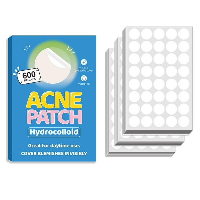 SharkTRUE Effective Acne Care Patch: Circle, Elliptical, Crescent Shapes, Various Quantities, Easy Application