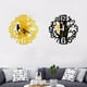 thumbnail image 2 of Bewildely Molde de resina para reloj, pared del hogar, flor Digital redonda, autoensamblaje, colgante creativo, decoración de oficina a la moda Artesanía  MD3527 Tamaño grande Bewildely HA075523-02, 2 of 6