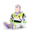 thumbnail image 3 of Buzz Lightyear Kids Decorative Pillow Buddy, Polyester Velboa, Green & Purple, 23", Toy Story, Disney, 3 of 8