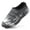 Gray, variant on Unisex Scuff Slippers for Women Men Puffy Padded Upper Fleece Lined Water‑Resistant Winter House Shoes Non‑Slip Indoor Outdoor Slip‑On Slippers