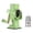 Green, variant on Cambom Rotary Cheese Grater Hand Crank Cheese Shredder for Fresh Cheese, Vegetable, Nuts,Non- Suction Base, Free Cleaning Brush Three Blades,Blue