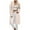 Beige, variant on Womens Long Sleeve Cardigan with Pockets Long Length Open Front Sweater Casual Solid Color Loose Knit Coats (Black 3XL)