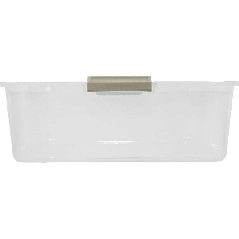 50 Qt. Latch Lid Underbed Storage Box, 17.75 50 Qt. Latch Lid Underbed Storage Box, 17.75
