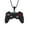 Black, variant on Guodhu Game Controller Necklaces, Hip Hop Necklace,Matching Necklace for Couples, Best Friend Necklace, Friendship Necklace