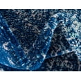 thumbnail image 4 of Unique Loom Midnight Bromley Rug Navy Blue/Ivory 8' x 10' Rectangle Medallion Shabby-Chic Perfect For Living Room Bed Room Dining Room Office, 4 of 10