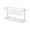 White-327, variant on Sink Organizer Shelf for Kitchen Double Sink, Abs Plastic Sponge & Soap Dispenser Holder with Sloped Draining & Removable Divider, Space-saving Organizer for Kitchen and Bathroom Countertops