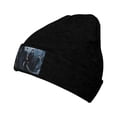 thumbnail image 2 of Vampire Diaries Winter Hats Warm Knit Cuffed Beanie Unisex Skull Knitted Caps Fashion Ski Hat For Men And Women Black, 2 of 9
