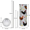thumbnail image 2 of Chicken Gifts for Chicken Lovers, Chicken Tumbler, Chicken Mug, Chicken Coffee Mug, Chicken Cup, Chicken Gift, Chicken Themed Gifts, Chicken Lover Gifts, 20oz Chicken Breed Tumbler with Straw, 2 of 5
