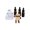 Khaki Style2, variant on Fanoery Swaying Wooden Man Figurine Car Ornament - Hand Carved with Magnetic Base, Head Shaking Stress Reliever for Dashboard &