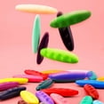 thumbnail image 4 of Peanut Plastic Crayons Set Washable Non Toxic For Kids Painting 12 Colors, 4 of 6