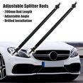thumbnail image 1 of Unique Bargains 2pcs 200mm 7.87' Car Splitter Support Rods Adjustable Front Rear Bumper Lip Splitter Strut Rod Tie Support Bars Black, 1 of 7