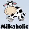 thumbnail image 2 of CafePress - Milkaholic Long Sleeve Infant T Shirt - Long Sleeve Infant T-Shirt, 2 of 2
