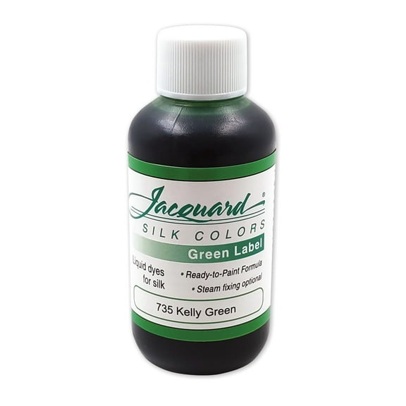 Jacquard Silk Color, 60ml, Kelly Green