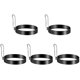 thumbnail image 1 of 5pcs Omelette Mold Stainless Steel Egg Ring Pancake Pan Round Xishao 1, 1 of 1