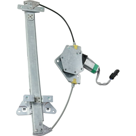 Window Regulator Compatible For 2000-2001 Dodge Dakota 1998-2001 Durango Rear, Right Passenger Power With Motor