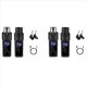 thumbnail image 1 of 2X Convertidor de Micrófono Inalámbrico UHF, Transmisor y Receptor XLR Recargable, Micrófono para Micrófonos Dinámicos de 0 V, 1 of 5