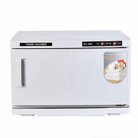 iMeshbean 2 in 1 Towel Warmer UV Sterilizer 16L Cabinet Hold 30-40 Towels for Salon & Home