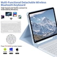 thumbnail image 4 of Funda con Teclado KVTVOU para iPad 11.ª/10.ª Generación 11" Azul, 4 of 9