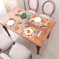 thumbnail image 6 of XMXY Woven Placemats Set of 6 PCS, Cherry Leaf Delicious Refreshments Table Mats Washable Heat Resistant Placemats, 6 of 6
