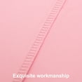 thumbnail image 3 of Ntbay Premium 1800 Series Microfiber Twin Extra Long Flat Sheet with 4 inches Hem, Ultra Soft and Breathable Top Sheet, 66x102 inches, Pink, 3 of 5