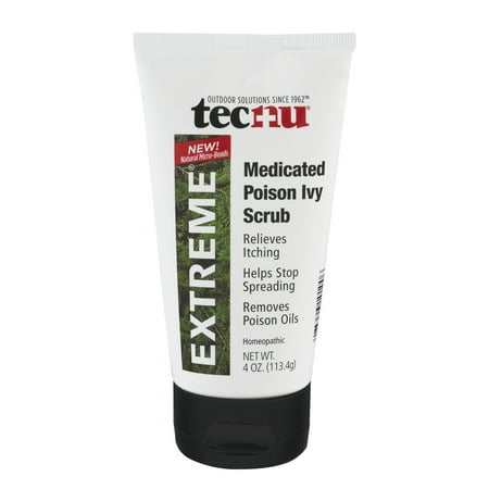 Tecnu Extreme Poison Ivy and Oak Scrub, 4.0 OZ