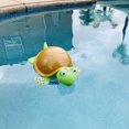 thumbnail image 4 of Premium Animal Floating Pool Chlorine Dispenser for Chemical Tablets Fits 3" Tabs Bromine Holder (Turtle), 4 of 5