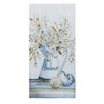 thumbnail image 2 of Set of 2 BLUE ESCAPE Floral Bouquet Terry Kitchen Towels by Kay Dee Designs, 2 of 2