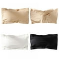 thumbnail image 2 of Women Solid Color Strapless Intimates Bras Breathable Non-slip Strapless Wrapped Chest Underwear, 2 of 7