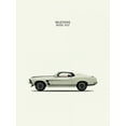 thumbnail image 2 of Rogan, Mark 25x32 Gold Ornate Wood Framed with Double Matting Museum Art Print Titled - Ford Mustang Boss302 1969, 2 of 4