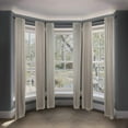 thumbnail image 4 of Rod Desyne DP063-Bay-2 5/8" Bay Window Curtain, Black, 4 of 4