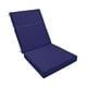 thumbnail image 3 of Cojín para silla de patio, cojín para silla de jardín, cómodo con correas, cojín para tumbona Azul oscuro, 3 of 8