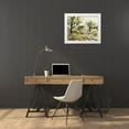 thumbnail image 3 of Wang, Melissa 32x26 White Modern Wood Framed Museum Art Print Titled - Late Autumn II, 3 of 4