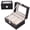C, variant on 2/3/6 Grids Watch Box PU Leather Watch Case Holder Organizer Storage Box for Quartz Watches Jewelry Boxes Display Best Gift