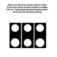 thumbnail image 2 of Stove Protector Liners Compatible with GE Stoves, GE Gas Ranges - Customized - Easy Cleaning Liners for GE Compatible Model C2Y486P2T1S1, 2 of 6