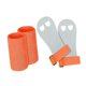 thumbnail image 5 of Gimnasia para niños mano con accesorios deportivos de pulsera para pull ups Protección de palma de barra de gimnasia multifuncional , Orange S Naranja, 5 of 8