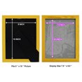 thumbnail image 4 of City Map of New Orleans -Framed Print w/glass-Sunflower Yellow, 4 of 7