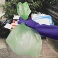 thumbnail image 5 of Bolsa de basura desechables 100pcs Bolsa de basura clasificada Bolsas de basura (verde claro), 5 of 5