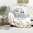 thumbnail image 2 of Boss Gifts for Women, Boss Lady Gifts Blanket 50"X60", Boss Day Gifts for Women, Boss Lday Birthday Christmas Retirement Appreciation Gifts, Gift for Boss Female Throw (Sunflower), 2 of 5