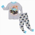 thumbnail image 5 of Paguaki Baby Pajamas 2 Long Sleeve Boys Pajamas Toddler Clothes Set Long Sleeve Sleepwear 2 Kids Pjs 3T 4T, 5 of 7