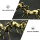thumbnail image 3 of DEEPCRAFF 1Par Escultura De Caballo En Latón Dorado Para Adorno De Y Automóvil, 3 of 8