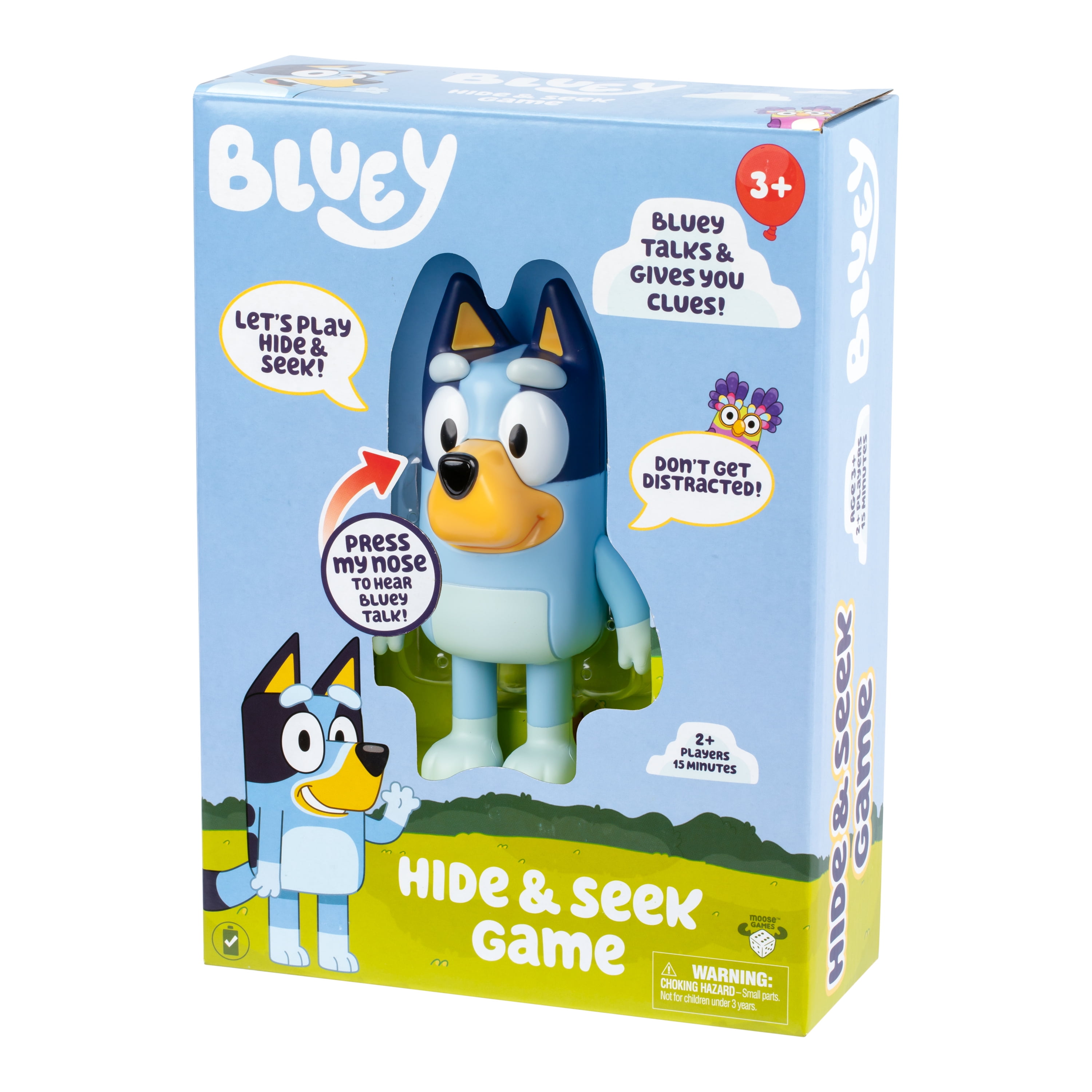 アイケア Bluey Free Shipping! Bluey Hide & Seek Game, Interactive Electronic