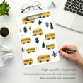 thumbnail image 3 of FORMRS Acrylic Clipboard with Low Profile Clip Standard A4 Letter Size, 12.5" x 9", Bus Tree Pattern, 3 of 8