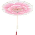 thumbnail image 4 of WORGEOUS  Cosplay Umbrella Sun for Walking Oriental Style Parasol Rosy, 4 of 8