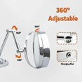 thumbnail image 4 of 360° Rotating LED Vanity Mirror with 10X Magnification for Bathroom Wall Mount, 4 of 5