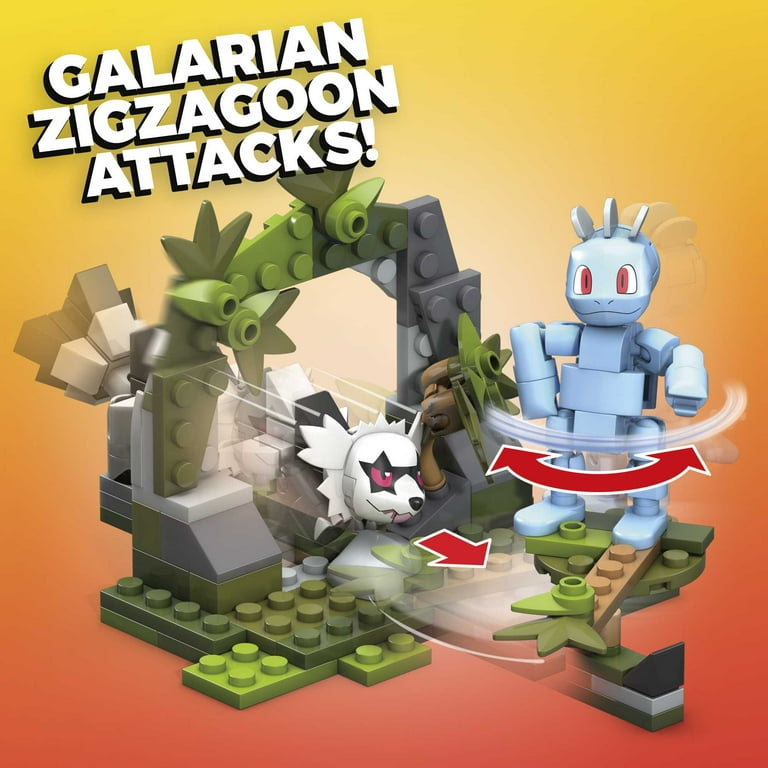 MEGA Pokemon Battle Construction Set - Machop Vs. Galarian
