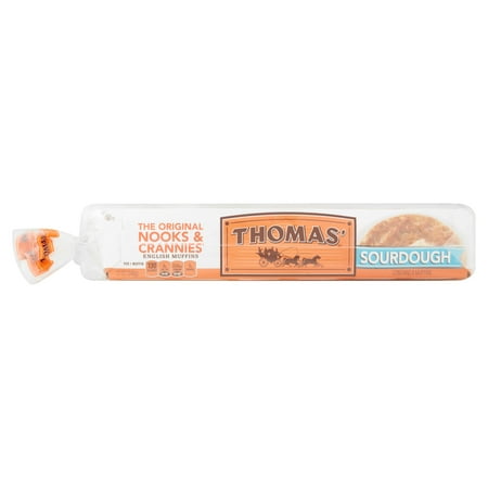 Thomas' The Original Nooks & Crannies Sourdough English Muffins, 6 count, 12 oz