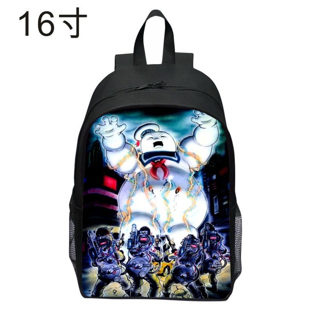 New Wholesale Printing GhostbustersGhost BustersSchoolbag Cartoon Backpack Primary School Boy 6 16Inch