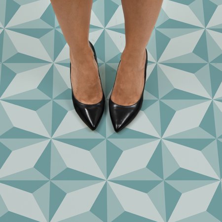 FloorPops Topaz Peel & Stick Floor Tiles