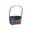 🍒 Green_Hot#189, variant on Handwoven Wood Strip Gift Basket with Handle, Red and Dark Green, Bow Decor, for Holiday Gifts and Snack Storage